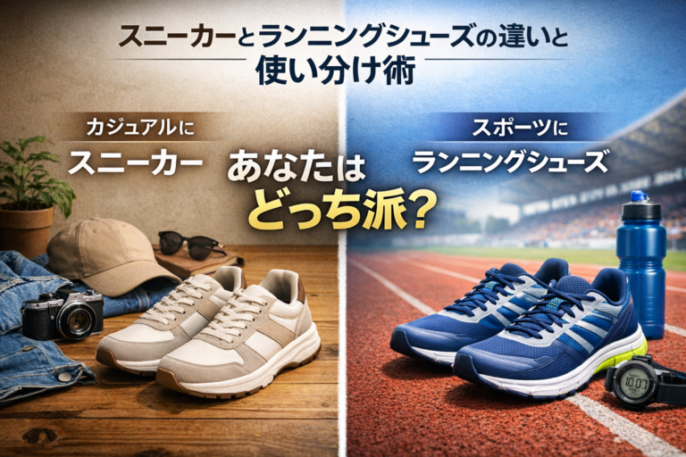 The difference between sneakers and running shoes